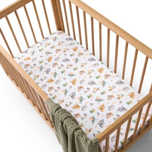 DRAGON SNUGGLE HUNNY KIDS FITTED   COT SHEET
