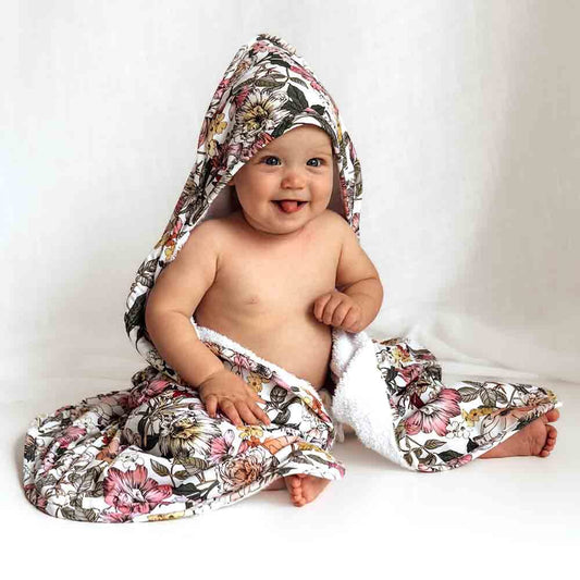 Australiana Organic Cotton Hooded Towel - Snuggle Hunny Kids
