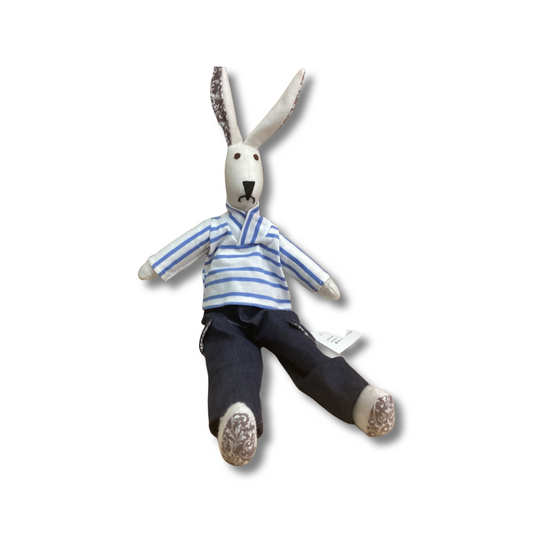 Australian Made Unique Felt Boy Bunny Toy