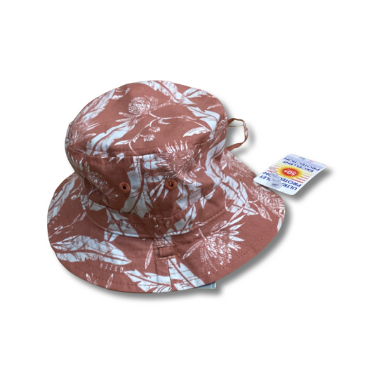 Brock Reversible Bucket Hat -Colour Rust - Dozer